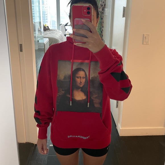 Men’s OFF WHITE Mona Lisa Hoodie - Picture 1 of 4